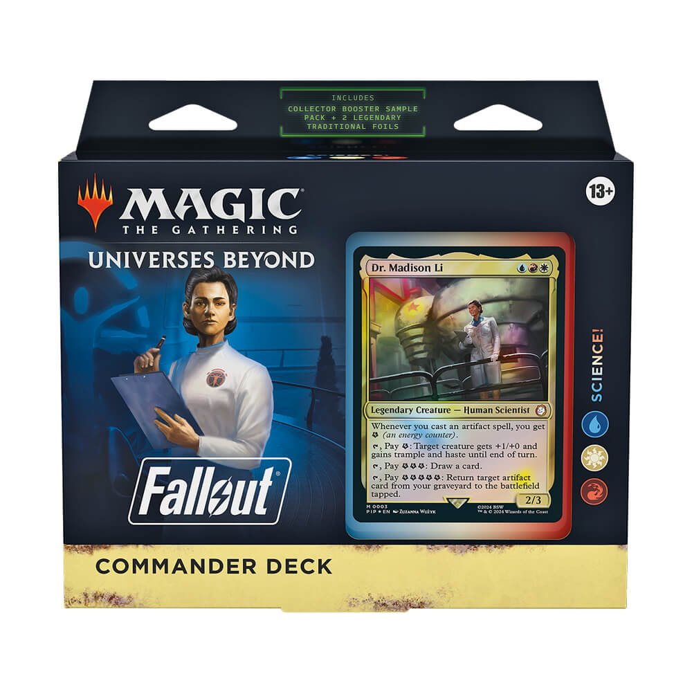MAGFALCDSCI MTG - Fallout - English Commander Deck - Science