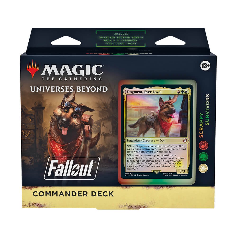 MAGFALCDSS MTG - Fallout - English Commander Deck - Scrappy Survivors