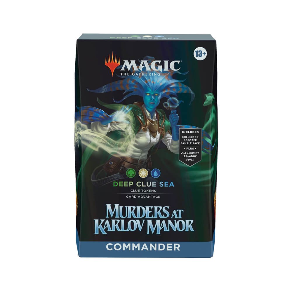 MAGMAKMCDCS MTG - Murders at Karlov Manor - English Commander Deck - Deep Clue Sea
