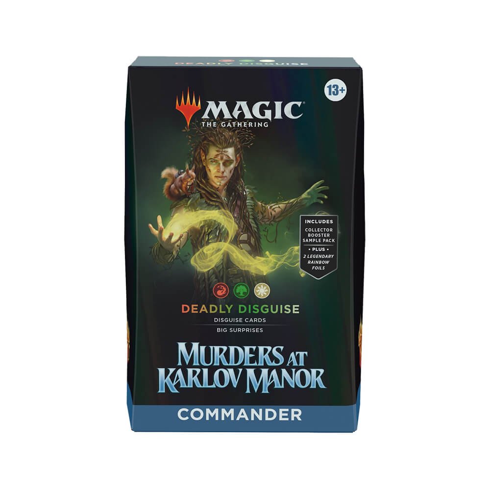 MAGMAKMCDD MTG - Murders at Karlov Manor - English Commander Deck - Deadly Disguise