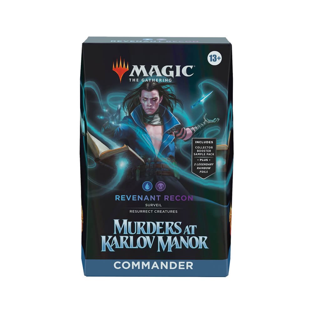 MAGMAKMCRR MTG - Murders at Karlov Manor - English Commander Deck - Revenant Recon