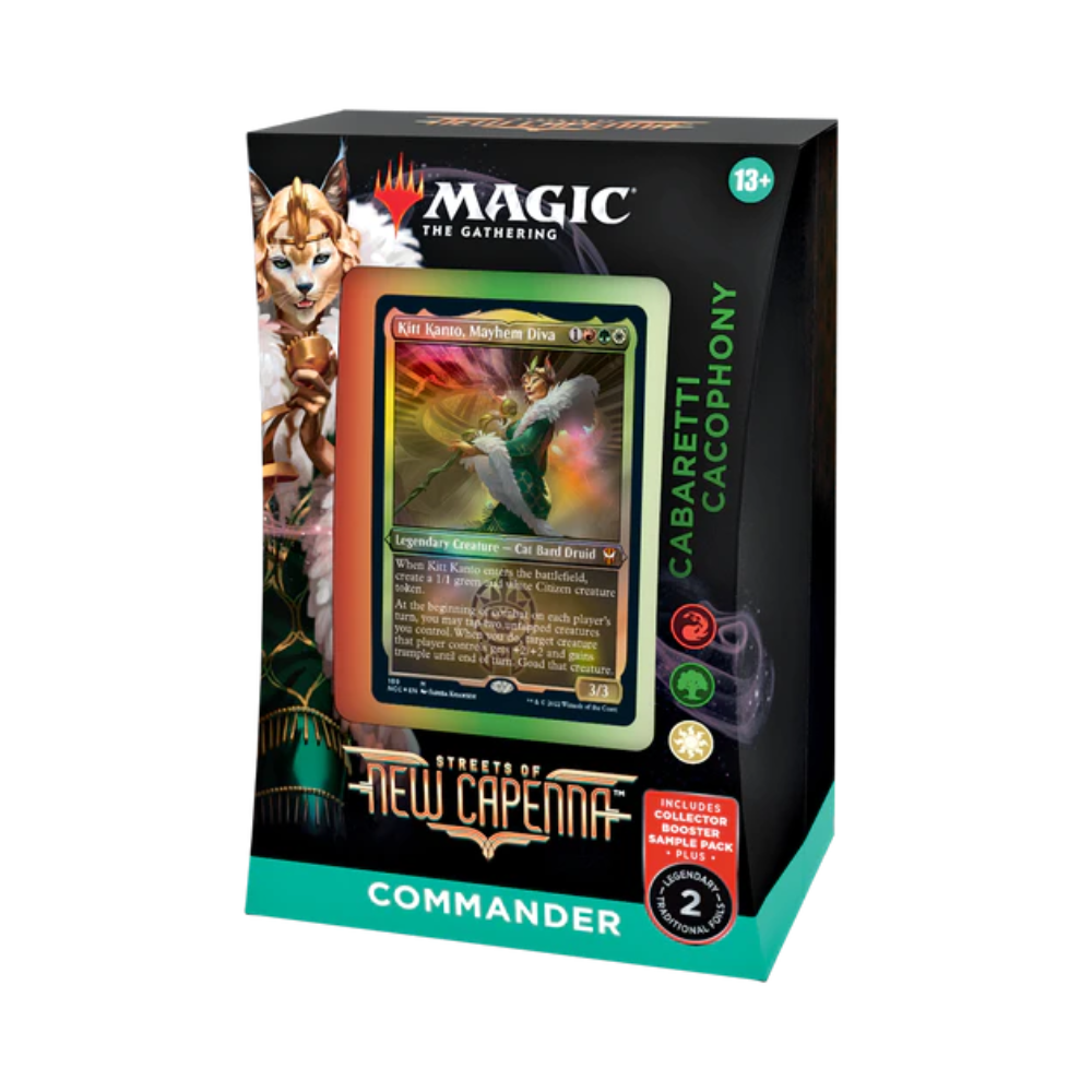 MTG-StreetsOfNewCapenna-CommanderDeck-CabarettiCacophony MTG - Streets Of New Capenna - Commander Deck - Cabaretti Cacophony