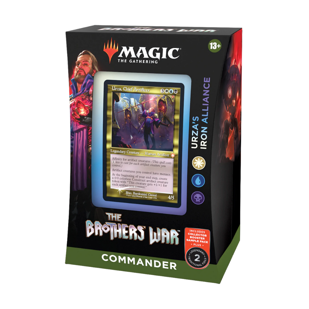 MTG-TheBrothers_War-CommanderDeck-Urza_sIronAlliance MTG - The Brothers' War - Commander Deck - Urza's Iron Alliance