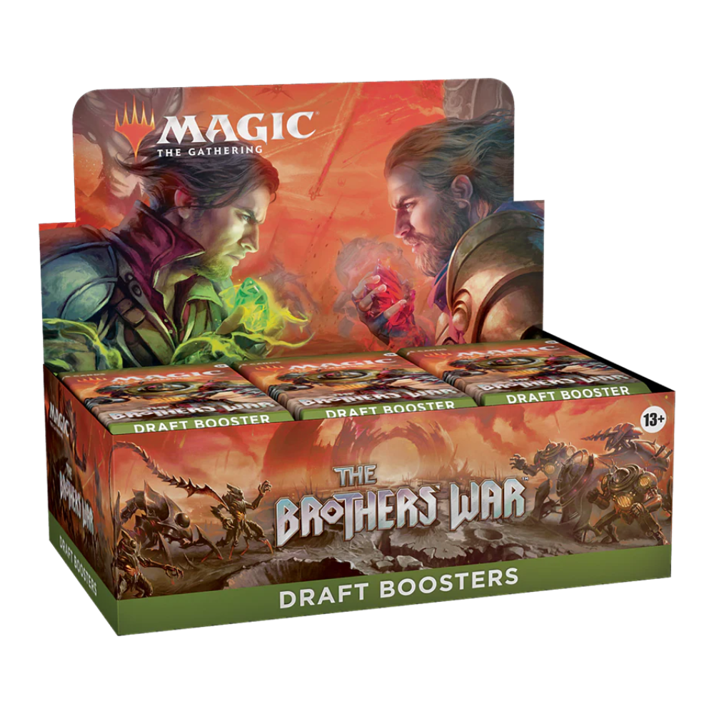 MTG-TheBrothers_War-EnglishDraftBoosterBox MTG - The Brothers' War - English Draft Booster Box
