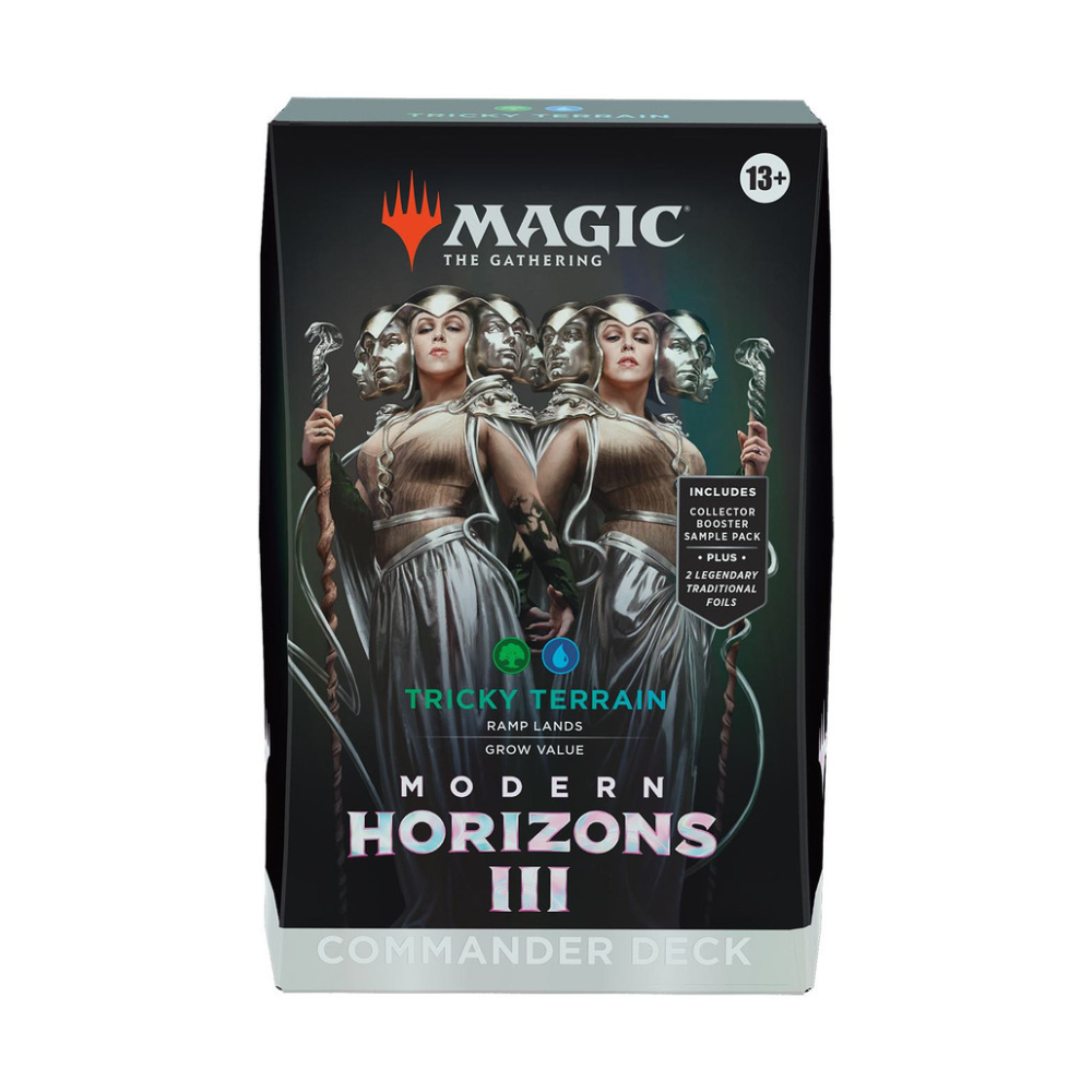 MTG_-_Modern_Horizons_3_-_Commander_Deck_Anglais_-_Tricky_Terrain MTG - Modern Horizons 3 - English Commander Deck - Tricky Terrain