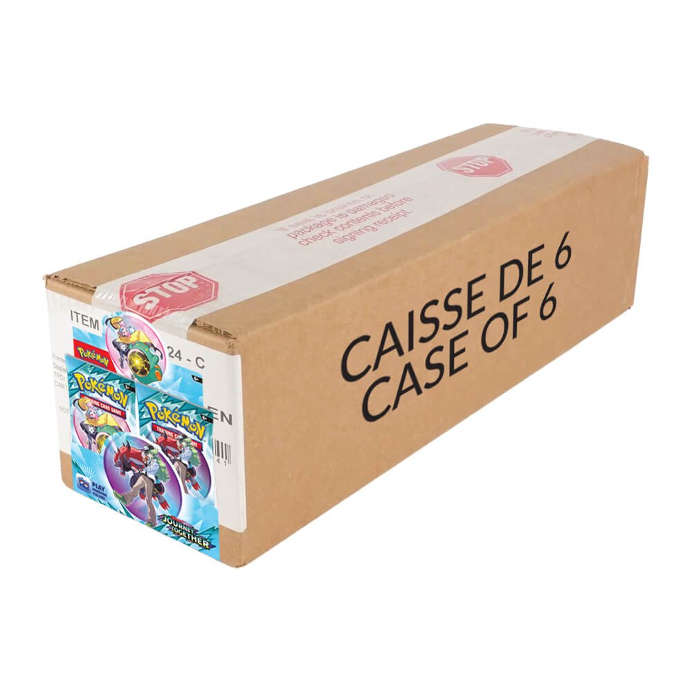 POK6CASESV9JT Pokémon Scarlet & Violet Journey Together Booster Box - Sealed Case of 6