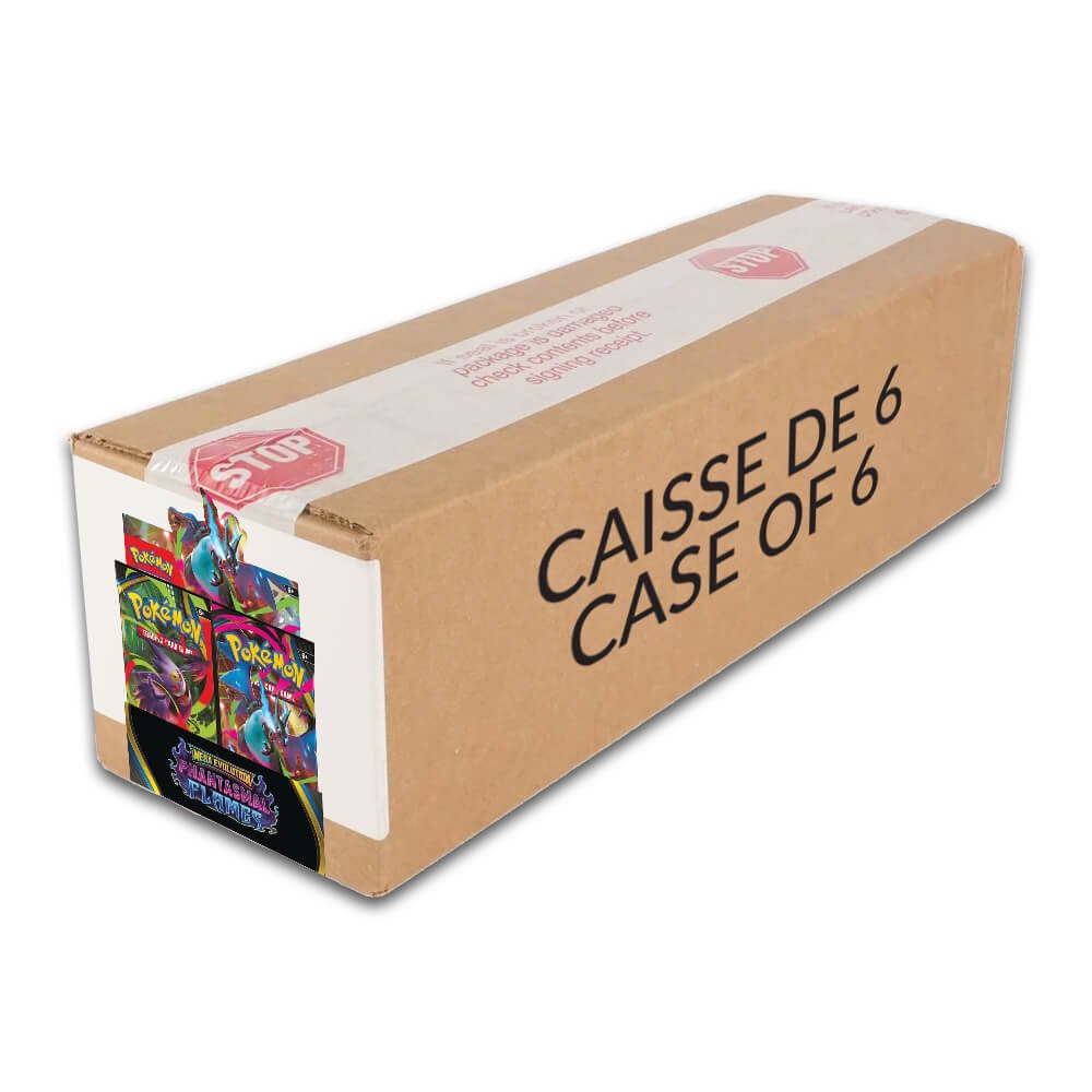 POKC6MEPFBBOX Pokémon - Mega Evolution Phantasmal Flames - Booster Box - Sealed Case of 6