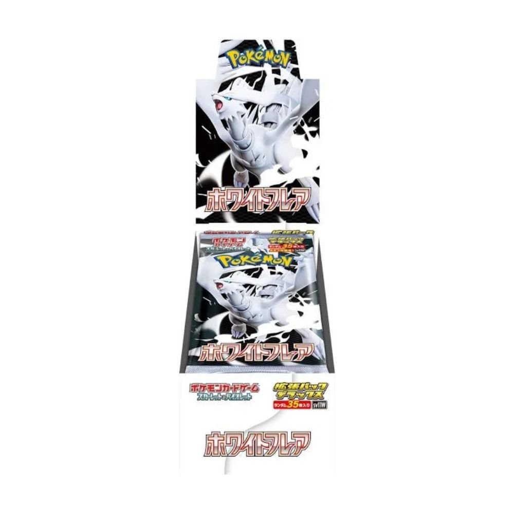 POKEJPNDEWFBOX Pokémon Scarlet & Violet White Flare Deluxe Booster Box (Japanese)