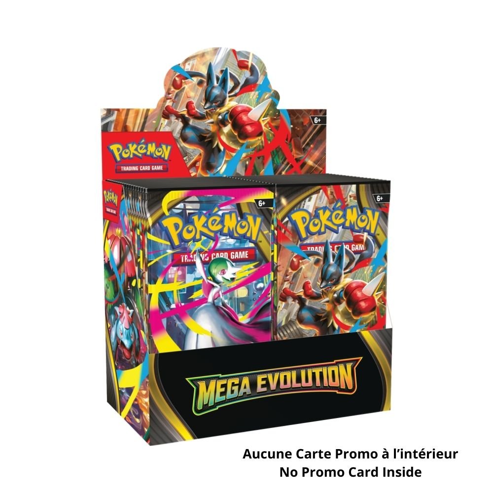 POKMEBOOBOX2 Pokémon - ME01 - Mega Evolution Base Set - Booster Box (No Promo Card - Not Enhanced)