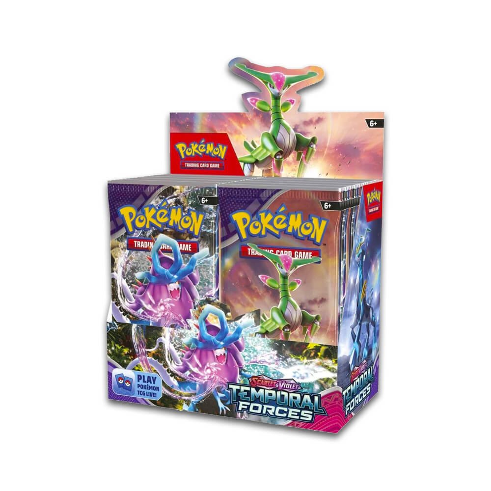 POKSVTFBB Pokémon Scarlet & Violet Temporal Forces Booster Box