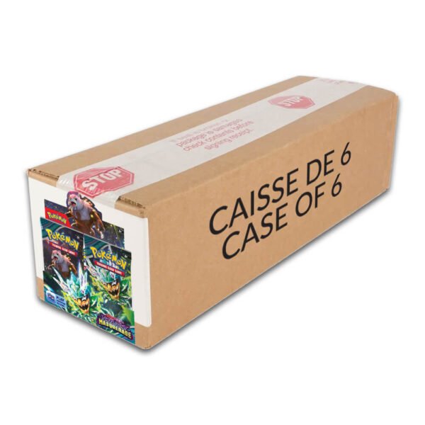 Pokémon Scarlet & Violet Twilight Masquerade Booster Box - Sealed Case of 6