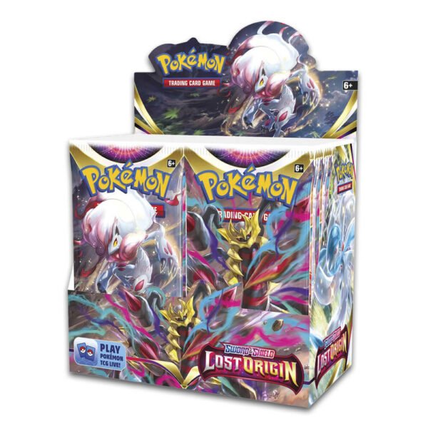 Pokémon Sword & Shield Lost Origin Booster Box - Sealed Case of 6