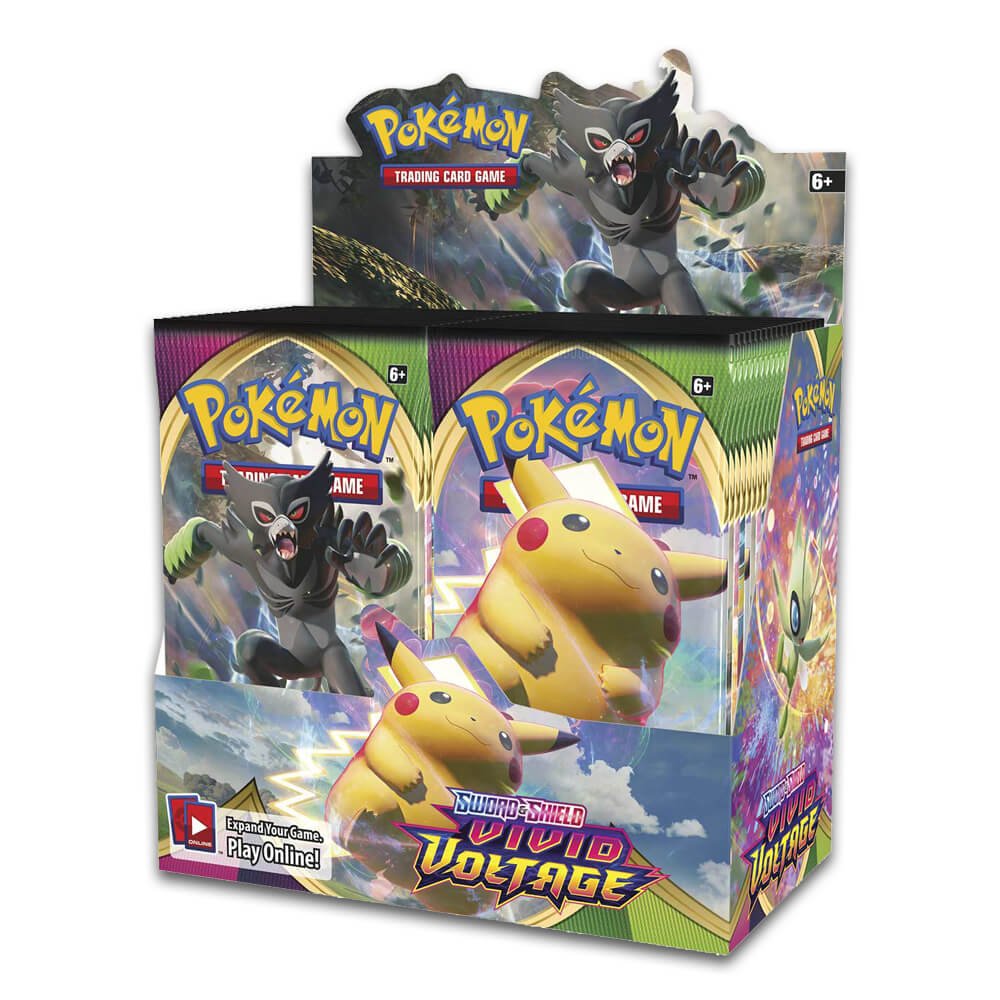POKS_SVVBB-BO Pokemon Sword & Shield Vivid Voltage Booster Box