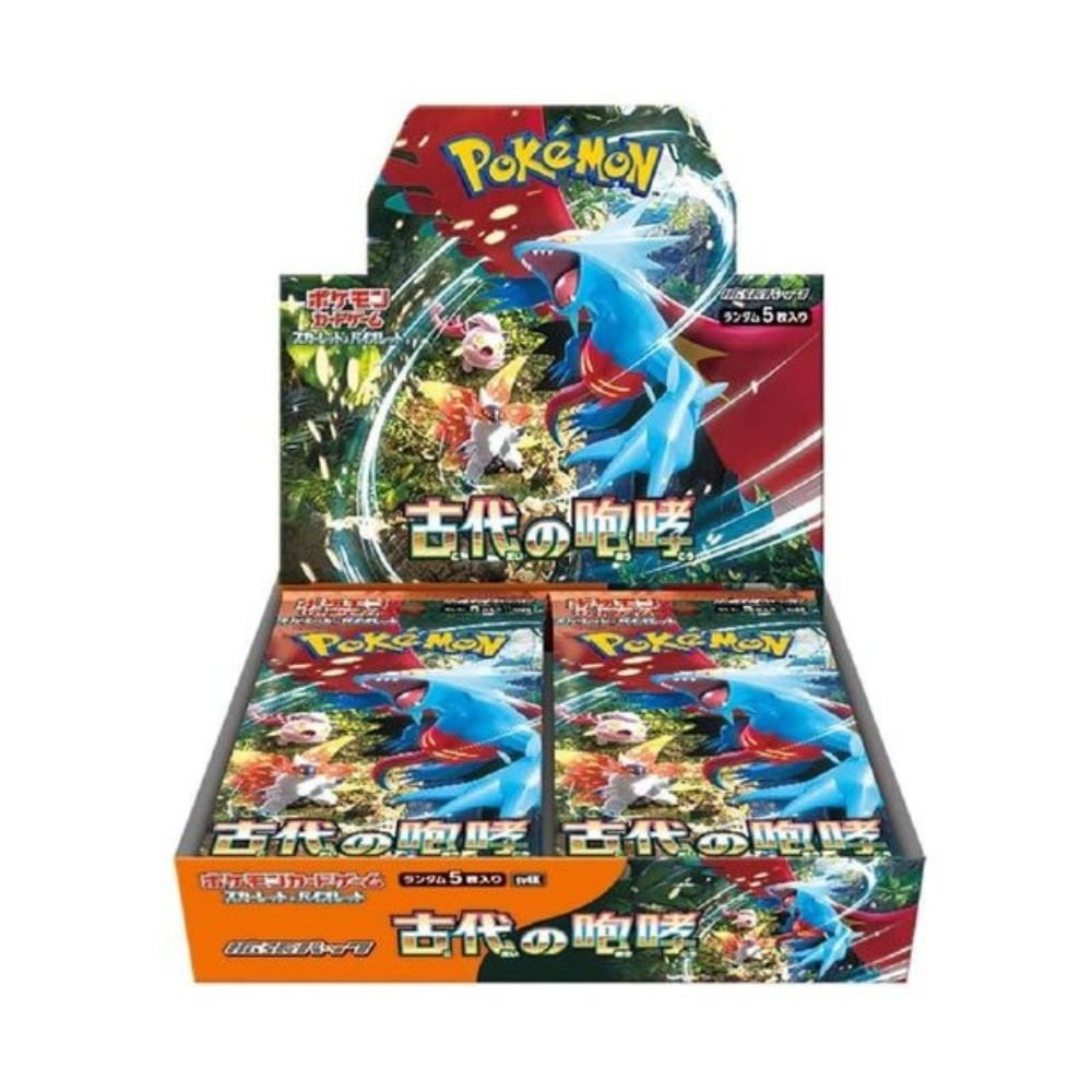 POSVANROBBOX Pokémon Scarlet & Violet Ancient Roar Booster Box (Japanese)