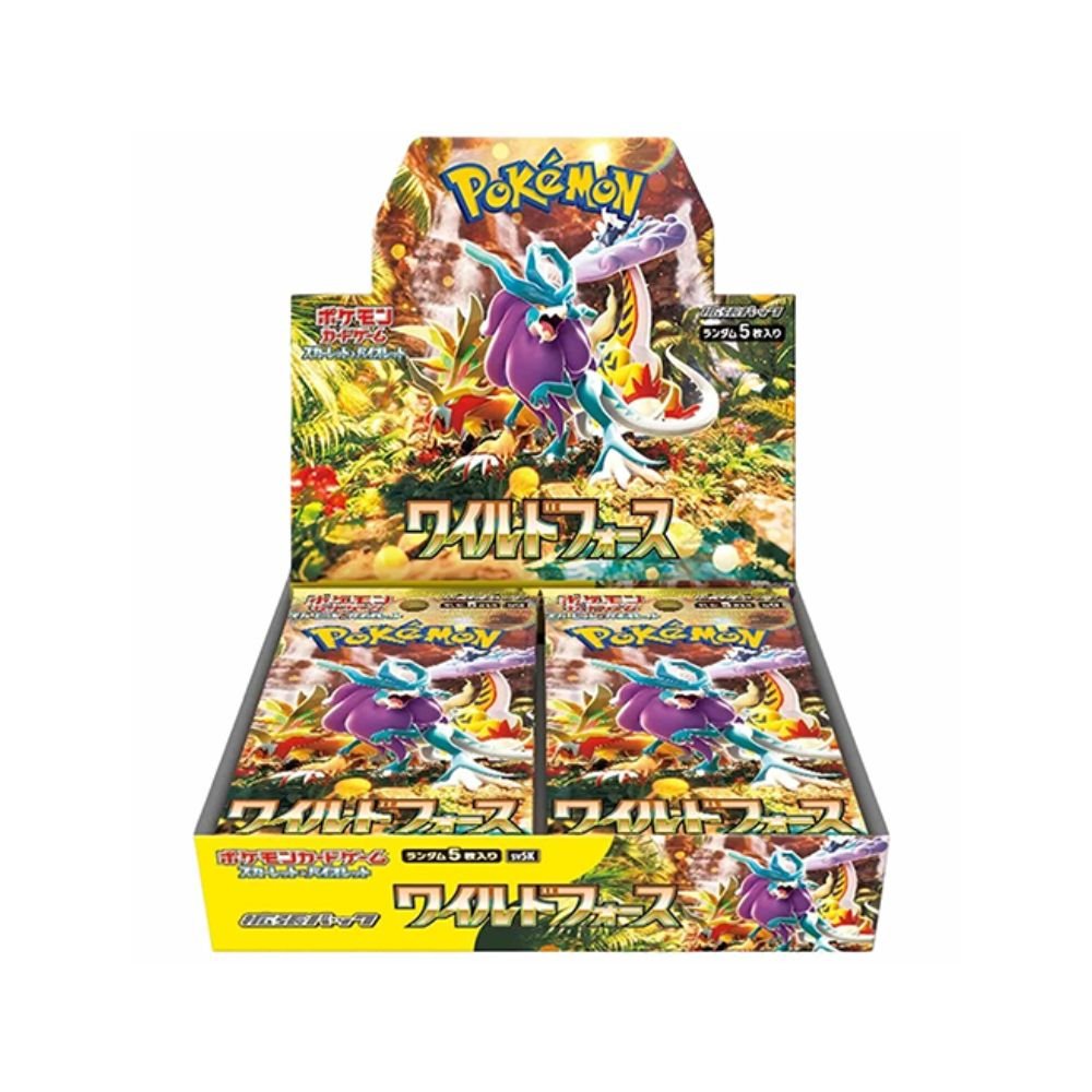 POSVWIFOBBOX Pokémon Scarlet & Violet Wild Force Booster Box (Japanese)