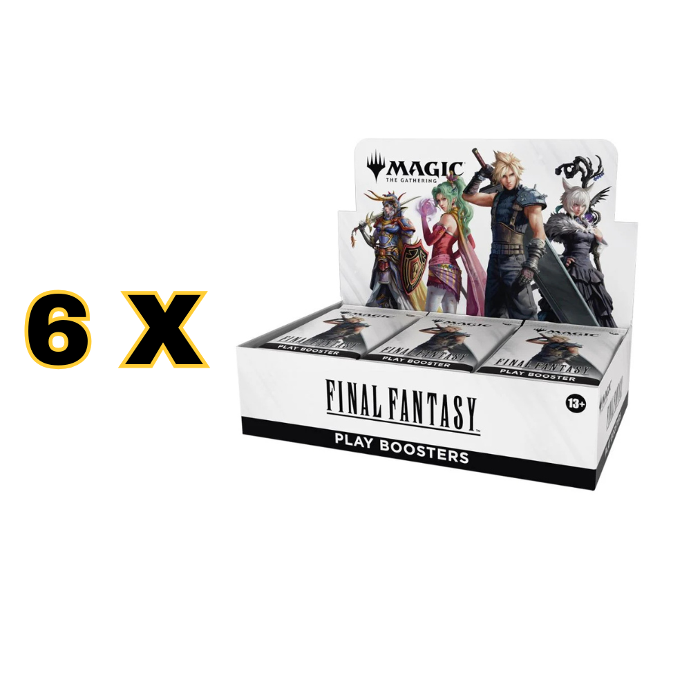 case-final-fantasy-play-booster MTG - Final Fantasy - English Play Booster Box - Case of 6 boxes