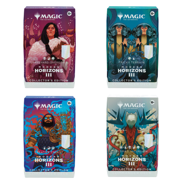 MTG - Modern Horizons 3 - English Collectors Commander Deck - Set of 4